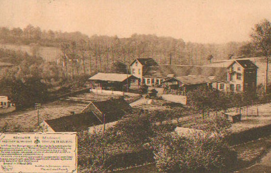 Établissement des Sources de Bousval : vue panoramique vers 1930