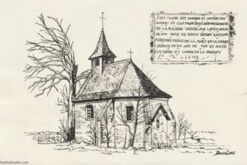 Chapelle du Try-au-Chêne dessiné par Jean-Luc Beghin