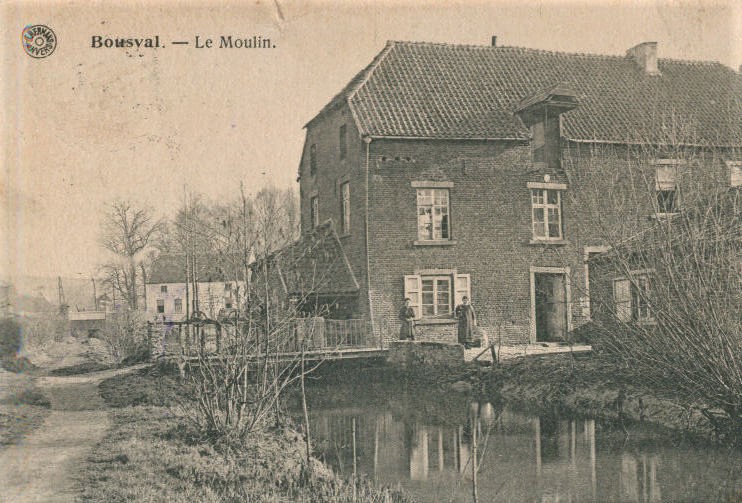Moulin à eau des Marais (Bousval) 1921