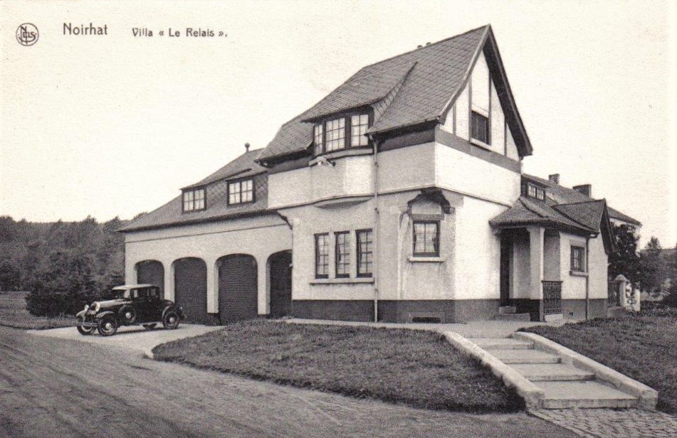 Carte postale ancienne de la villa "Le Relais" à Noirhat