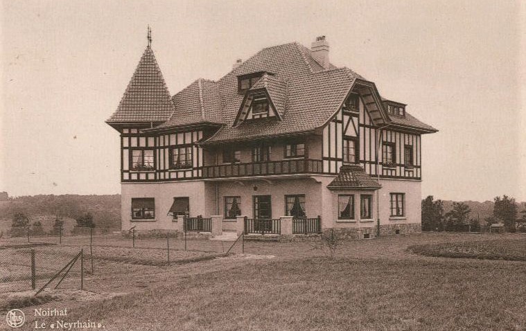 Carte postale ancienne de la Villa Neyrhain à Noirhat