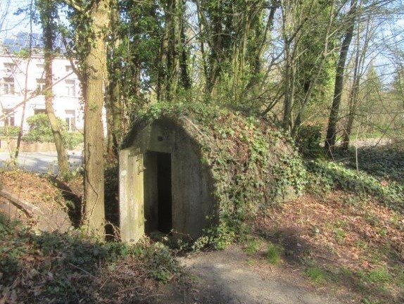 Abri anti-aérien ancienne gare de Noirhat (2020)