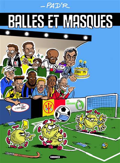 BD "Balles et masques" de Pad'R