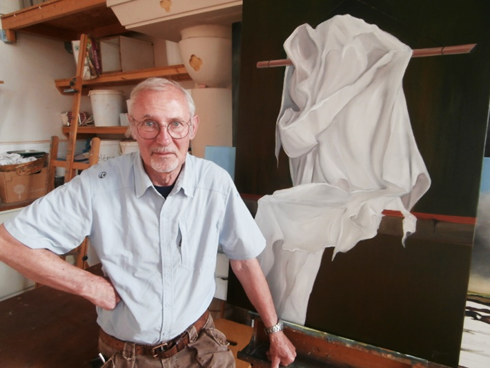 Portrait de Jacques Bauden restaurateur de tableaux