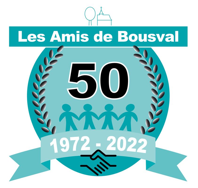 Le logo des 50 ans des Amis de Bousval