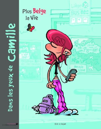 Couverture de la BD "Dans les yeux de Camille" de David Evrard