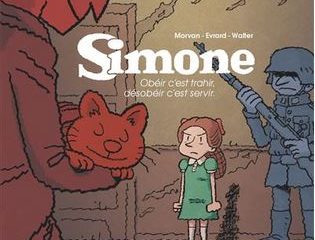 Couverture de la BD "Simone" de David Evrard