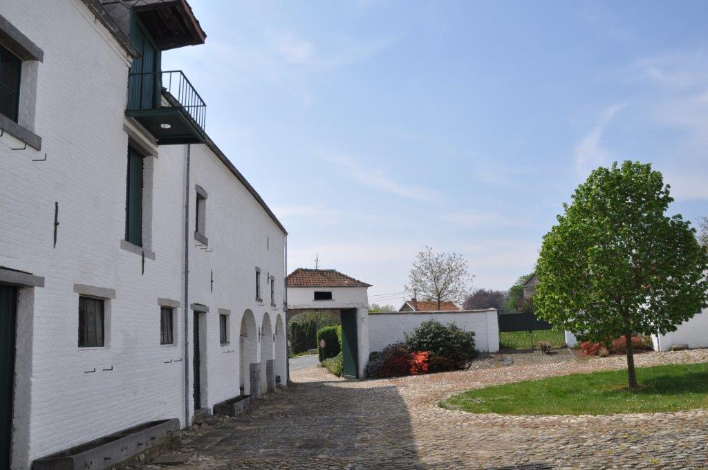 Cour intérieure de la ferme Saint-Martin (2020)