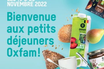 Affiche petit dejeuner OXFAM 2022