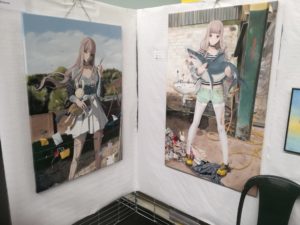 50e Expo artistique 2022 - peintures de Thomas Marchal