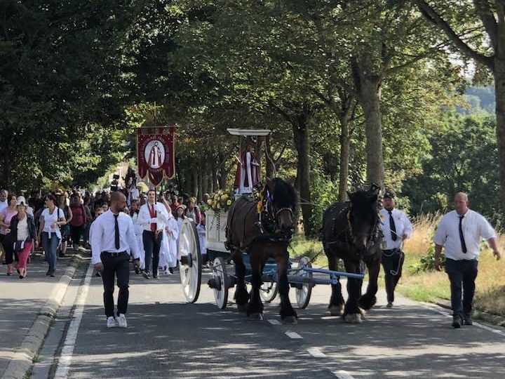 Procession de la Saint-Barthélemy 2022 avenue des Combattants