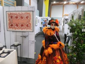 Expo artistique 2022 : costumé vénitien chez Thierry Berlanger