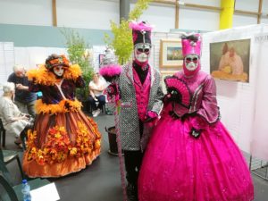 Les costumés vénitiens à l'expo 2022