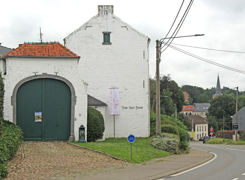 Ferme Saint Martin à l'entrée du village